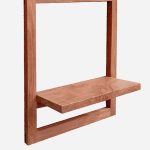 Mensola in acacia Siros