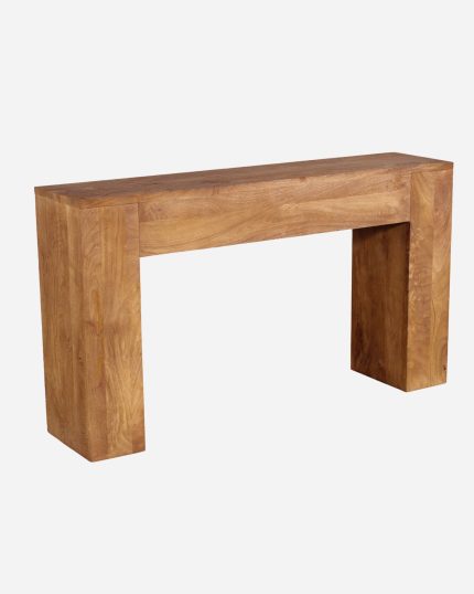 Consolle in legno massello di mango
