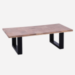 Tavolino da caffè in legno di acacia Enzo