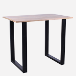 Tavolo bar in legno di mango e metallo