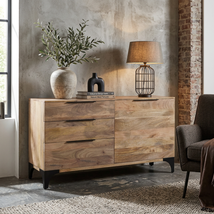 Credenza in mango Dino - immagine 2