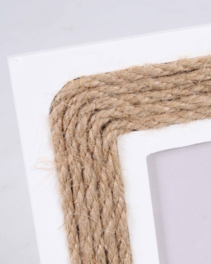 Portafoto in legno e juta (19H24) - immagine 2
