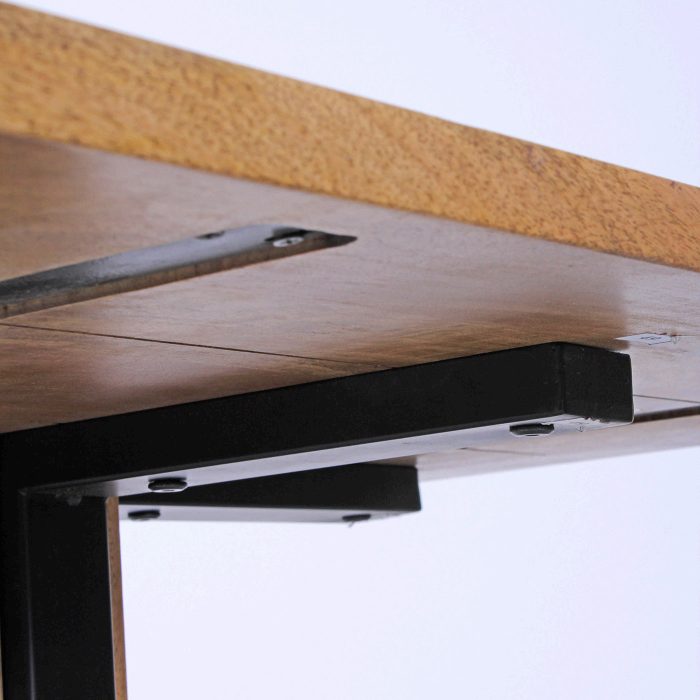 Tavolo da pranzo in legno di mango e metallo Piero - immagine 4