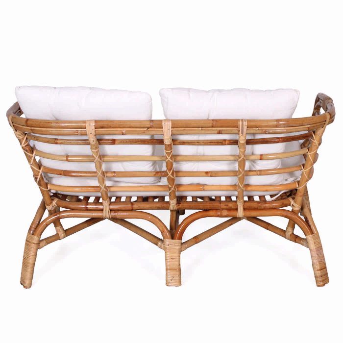 Salotto in Rattan Belize con Divano, Poltrone e Tavolino