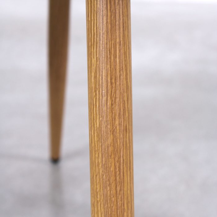 Sedia in tessuto bouclé verde petrolio Tina - immagine 7