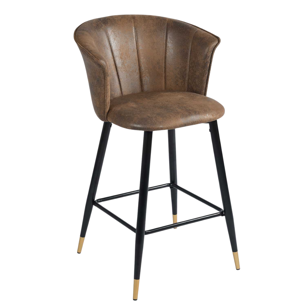 72-GG110C Sgabello alto marrone "Galileo" - immagine 1