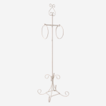 Porta asciugamani ferro bianco