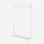 Attaccapanni in ferro bianco