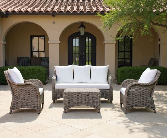 Divano in kubu grey "Katrina" - immagine 2