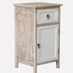 Comodino in legno di abete