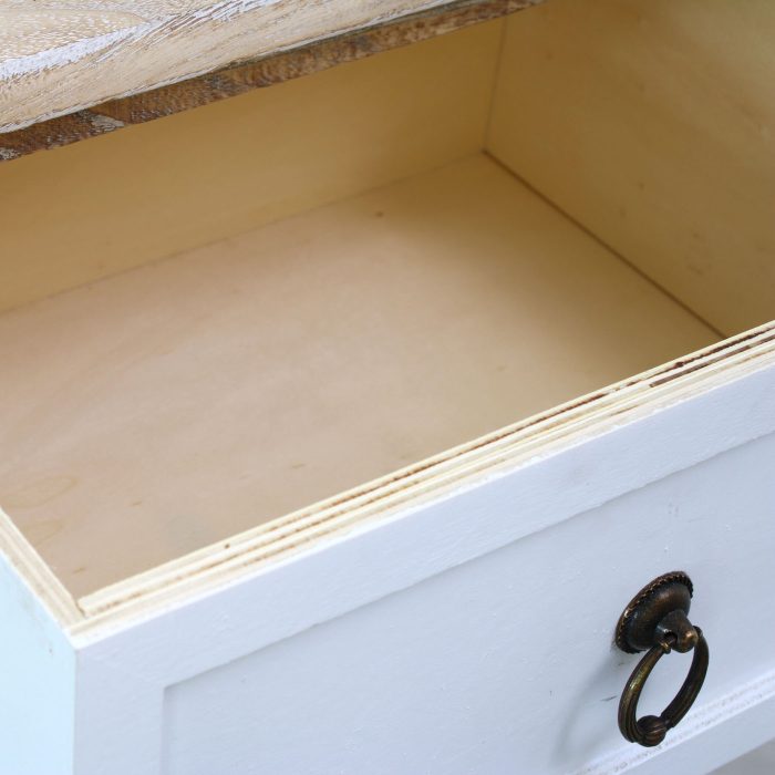 Cassettiera in legno di abete 4 cassetti - immagine 5