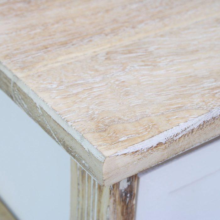 Cassettiera in legno di abete 4 cassetti - immagine 6