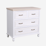 Comò bianco "Sophia"