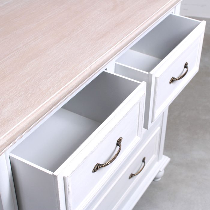 Comò Bianco “Sophia” in Legno di Pino - immagine 3