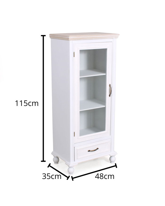 Vetrina bianca "Sophia" - immagine 3