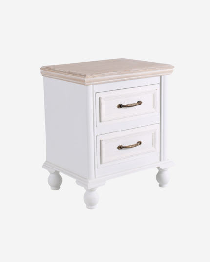 Comodino bianco "Sophia"