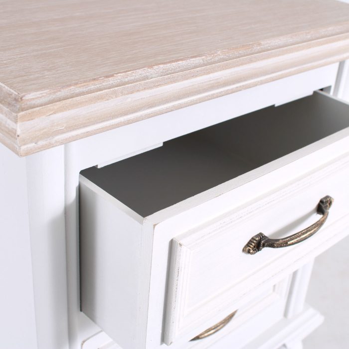 Comodino bianco "Sophia" - immagine 6