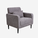 Poltrona in ciniglia Lidia