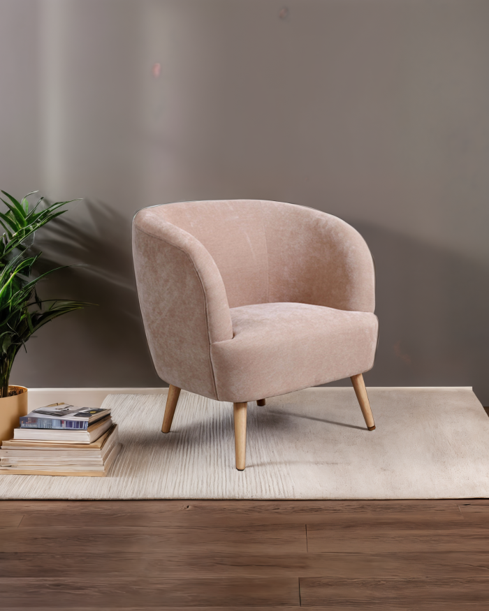 Poltrona in ciniglia "Giorgia" - immagine 2