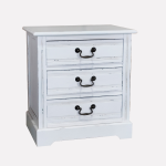 Comodino bianco "Alice"