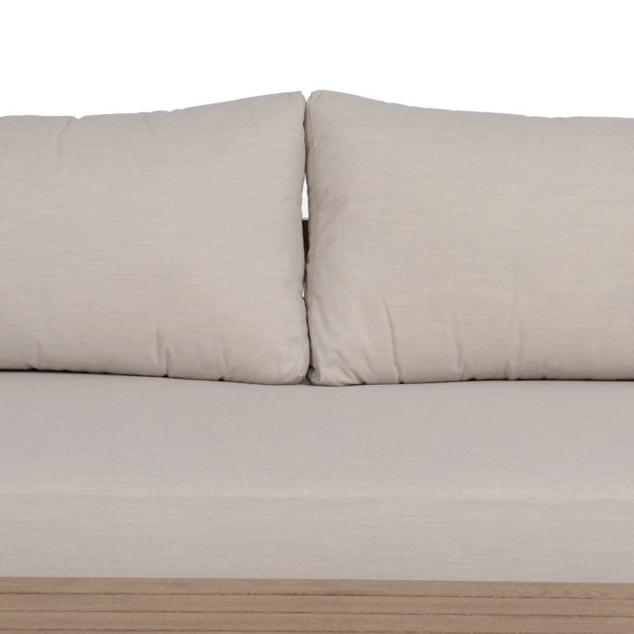 Salotto da giardino in alluminio effetto legno "Tropea" - immagine 7