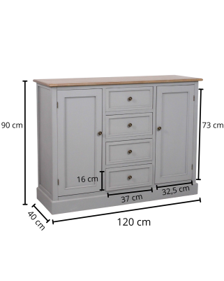 Credenza in legno