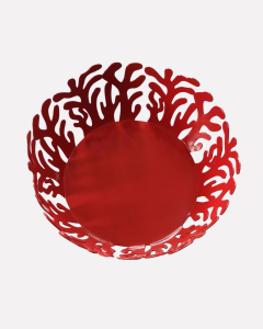 Cesto pane corallo rosso