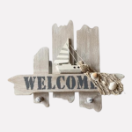 Appendino da Parete “Welcome” in Legno