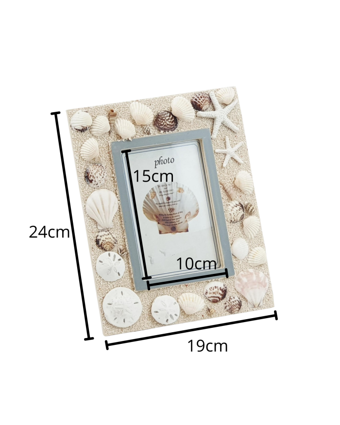Porta foto conchiglie - immagine 2