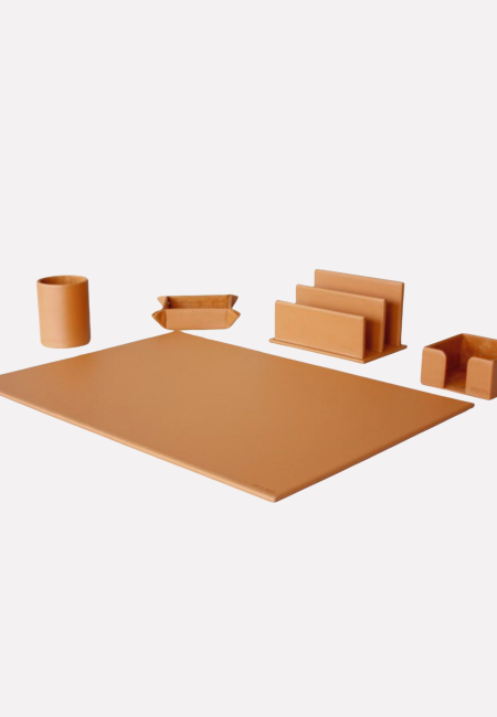 Set completo da ufficio marrone